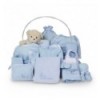 Classic Deluxe Baby Gift Basket Blue