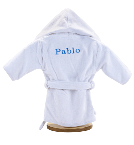 Canastilla Cosmética y Albornoz Personalizado