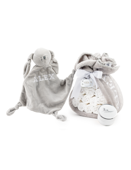 🎁 Diaper Cake + Doudou  🍼 |  Original Gift for Babies