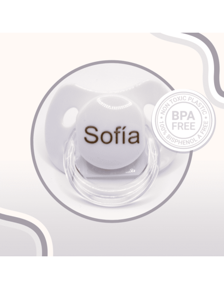 Pacifier + Silicone Pacifier Clip