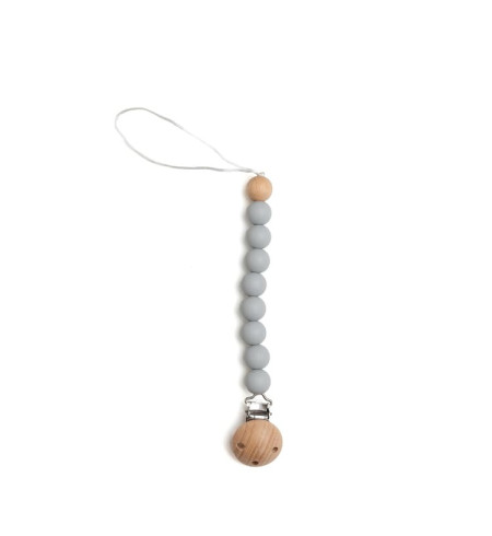 2 Pacifiers + Silicone Pacifier Clip