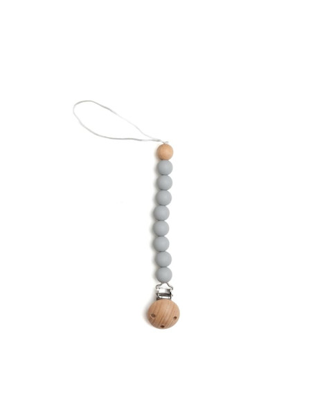 2 Pacifiers + Silicone Pacifier Clip