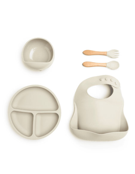 Diaper Cake + Silicone Tableware