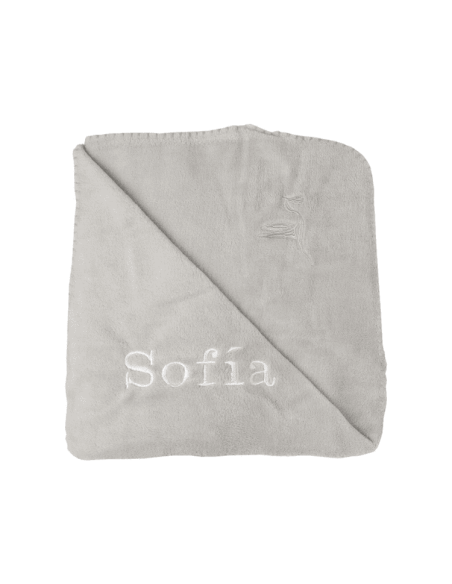 Silicone Tableware + Personalized Winter Fleece Blanket| Practical and Stylish Newborn Gift