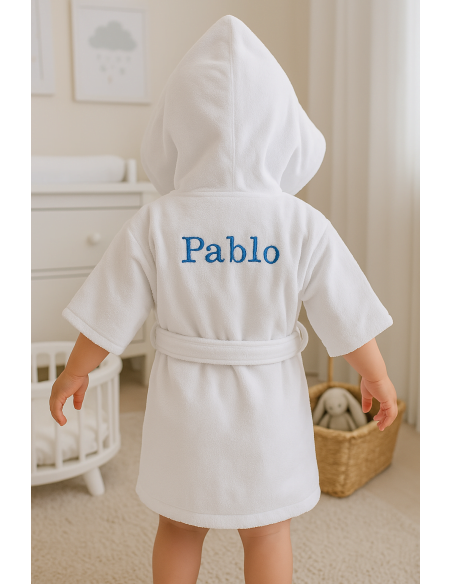Cosmetic Set and Personalized Bathrobe for Baby | Premium Newborn Gift