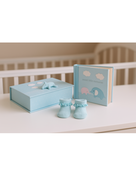 Elephant Baby Gift Set | Cute & Practical Newborn Present – Bebedeparis.com