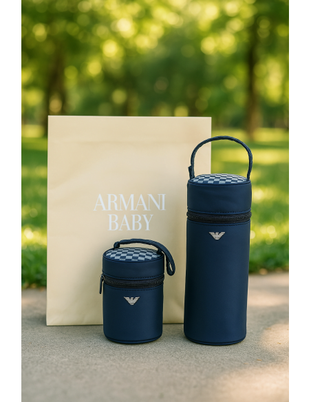 Bottle and Pacifier Holder Set – Navy | Stylish Baby Accessories