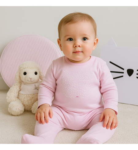 Karl Lagerfeld Pink Dreams Baby Set | Elegant Newborn Gift for Girls