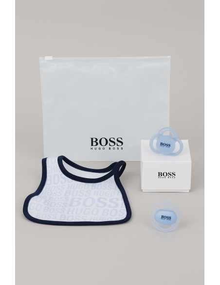 Set babero y chupete Hugo Boss