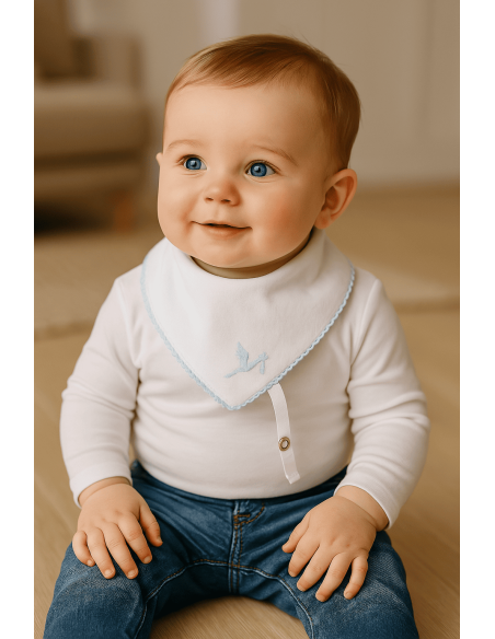 Bandana Bib with Personalized Pacifier