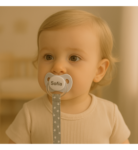 Personalized Pacifier Basket and Baby Essentials | Unique Newborn Gift Set