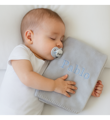 Embroidered "My Dream" Baby Hamper | Personalized & Elegant Newborn Gift – Bebedeparis.com