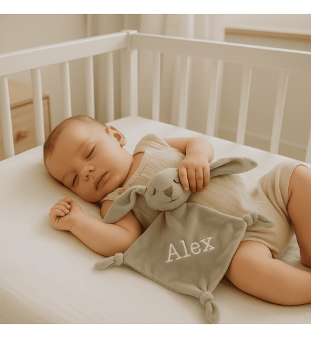 Embroidered "My Dream" Baby Hamper | Personalized & Elegant Newborn Gift – Bebedeparis.com