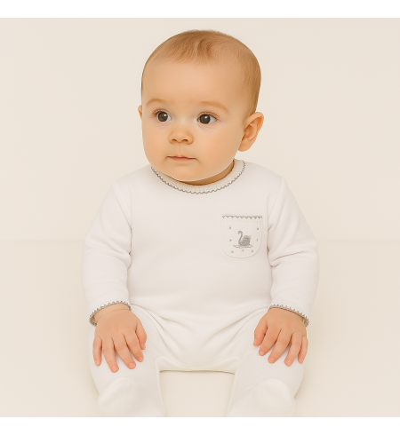 Embroidered "My Dream" Baby Hamper | Personalized & Elegant Newborn Gift – Bebedeparis.com