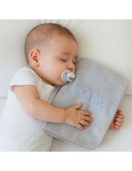 Personalized Blanket & Pajamas Baby Hamper | Unique Newborn Gift