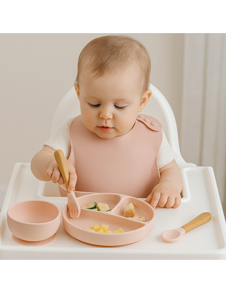 Sustainable Silicone Baby Tableware Set | Safe and practical mealtimes