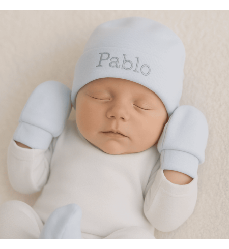 Baby Hat & Booties Set – Bear Design | Soft & Adorable Gift – Bebedeparis.com
