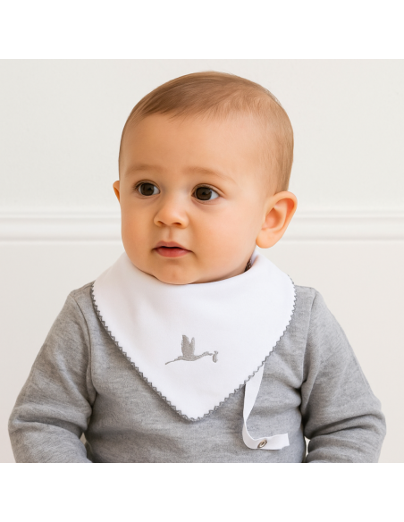 Baby Bandana Bib | Stylish & Absorbent Accessory for Newborns