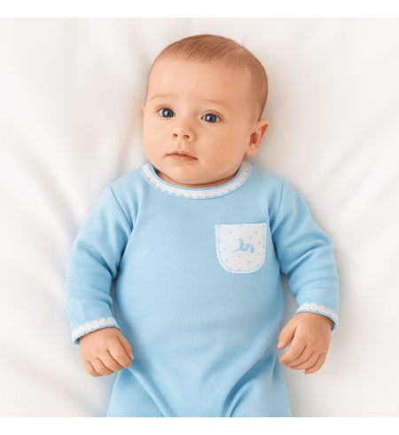 Personalized Blanket & Pajamas Baby Hamper | Unique Newborn Gift