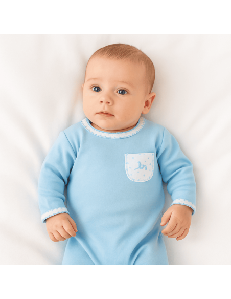 Personalized Blanket & Pajamas Baby Hamper | Unique Newborn Gift