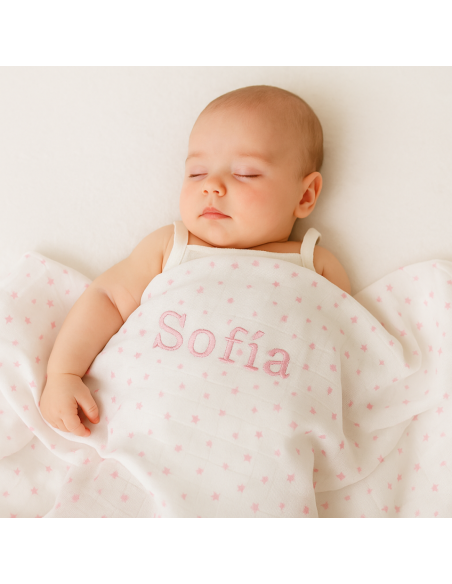 Diaper Candy with Personalized Muslin | Unique and Practical Baby Gift