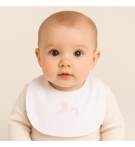 Cotton Set with Personalized Pacifier and Bib | Unique Newborn Gift