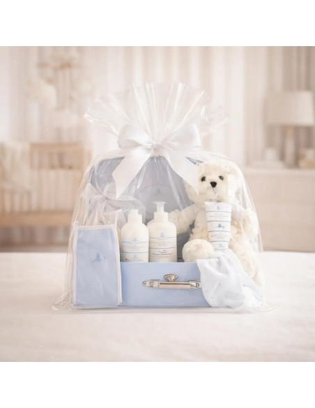 Baby Natural Skincare Set in Suitcase | Gentle & Complete Newborn Care