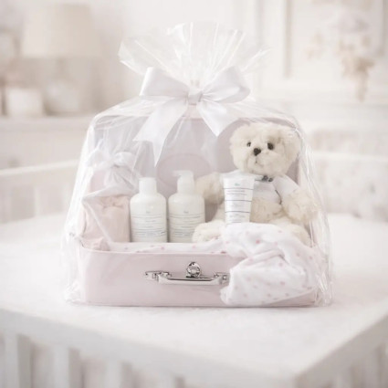 Baby Natural Skincare Set in Suitcase | Gentle & Complete Newborn Care