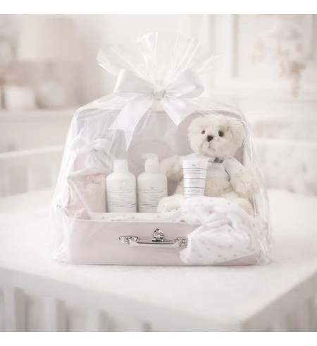 Baby Natural Skincare Set in Suitcase | Gentle & Complete Newborn Care