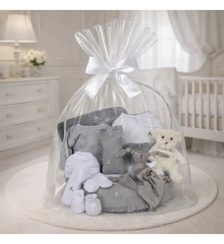 Serenity Full Baby Basket| Natural, Elegant & Customizable Gift – Bebedeparis.com