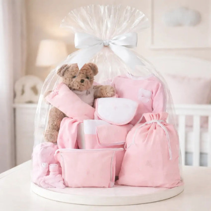 Classic Full Baby Hamper | Elegant & All-in-One Newborn Gift – Bebedeparis.com