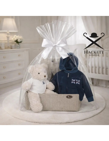 Hackett Baby Sweatshirt Set | Modern & Branded Gift Hamper – Bebedeparis.com