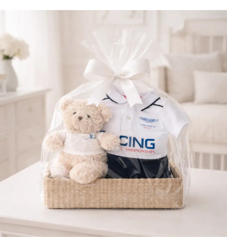 Hackett Polo Racing Baby Hamper | Sporty & Branded Gift Set – Bebedeparis.com