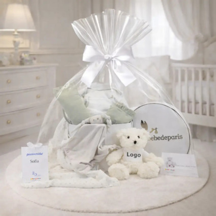 Personalized Baby Gift Basket  France | Corporate Newborn Hamper