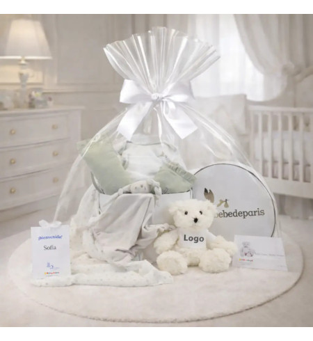 Personalized Baby Gift Basket  France | Corporate Newborn Hamper