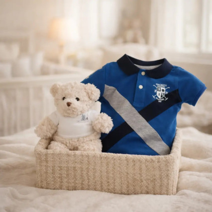 Hackett Polo Flag Baby Hamper | Stylish & Branded Newborn Gift – Bebedeparis.com 2