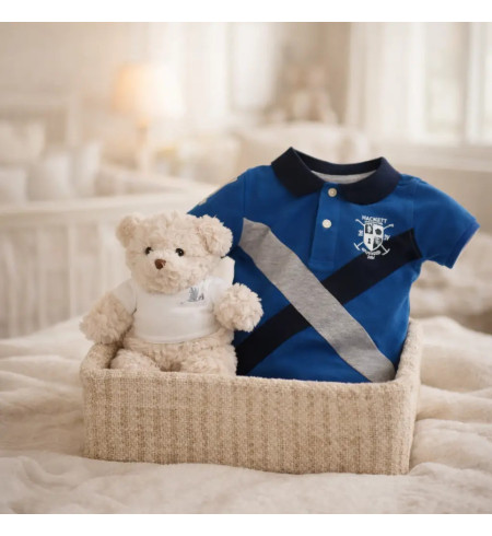 Hackett Polo Flag Baby Hamper | Stylish & Branded Newborn Gift – Bebedeparis.com
