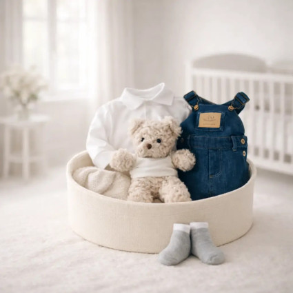 Happy Casual Baby Hamper | Modern, Practical & Personalized Gift – Bebedeparis.com 2