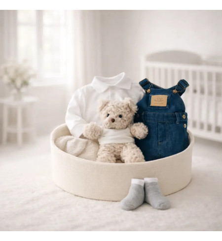 Happy Casual Baby Hamper | Modern, Practical & Personalized Gift – Bebedeparis.com
