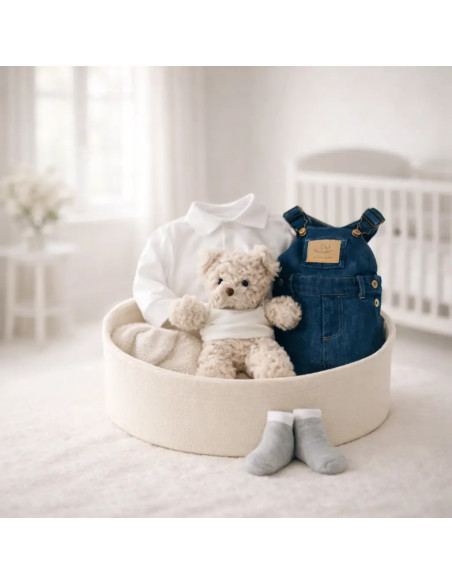 Happy Casual Baby Hamper | Modern, Practical & Personalized Gift – Bebedeparis.com