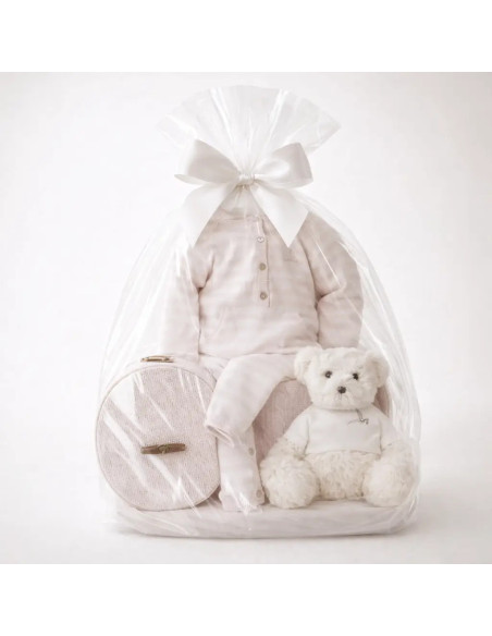 Happy Stripes Baby Hamper | Joyful, Practical & Personalized Gift – Bebedeparis.com