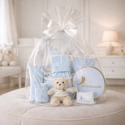 Lovely Baby Hamper | Soft & Elegant Newborn Gift – Bebedeparis.com 2