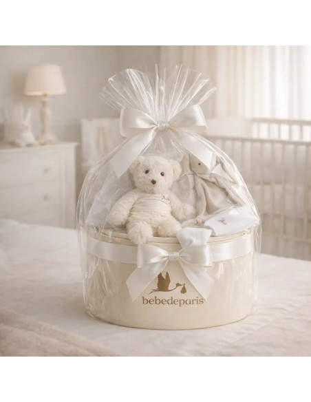 Serenity Essential Baby Hamper | Natural & Personalized Gift – Bebedeparis.com