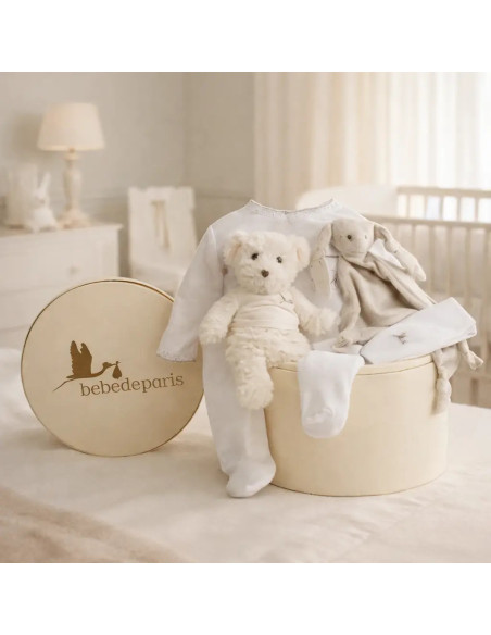 Serenity Essential Baby Hamper | Natural & Personalized Gift – Bebedeparis.com