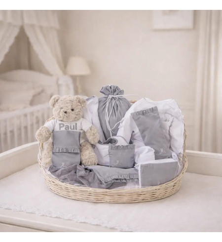 Classic Complete Baby Gift Basket| Complete Newborn Gift Set - Bebedeparis.com