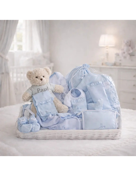Classic Complete Baby Gift Basket| Complete Newborn Gift Set - Bebedeparis.com