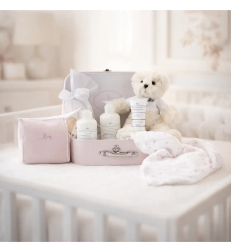 Baby Natural Skincare Set in Suitcase | Gentle & Complete Newborn Care