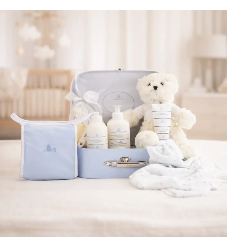 Baby Natural Skincare Set in Suitcase | Gentle & Complete Newborn Care