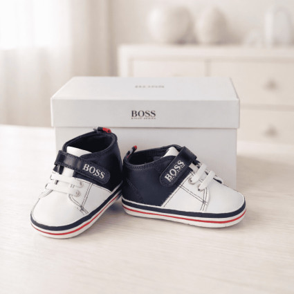 Hugo Boss Baby Sneakers | Stylish & Comfortable Baby Footwear – Bebedeparis.com 2