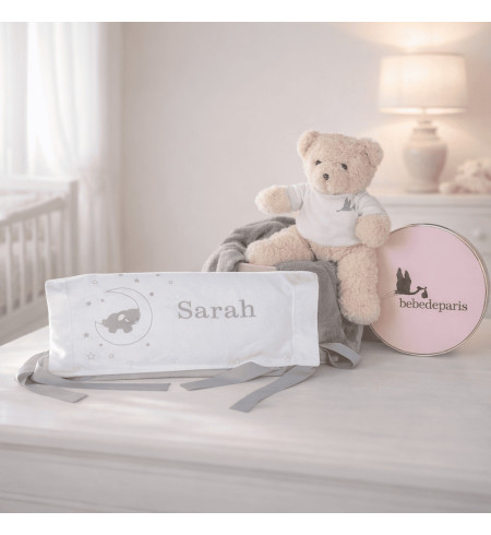 Personalized Baby Gift Set with Cushion | Unique Newborn Gift – Bebedeparis.com